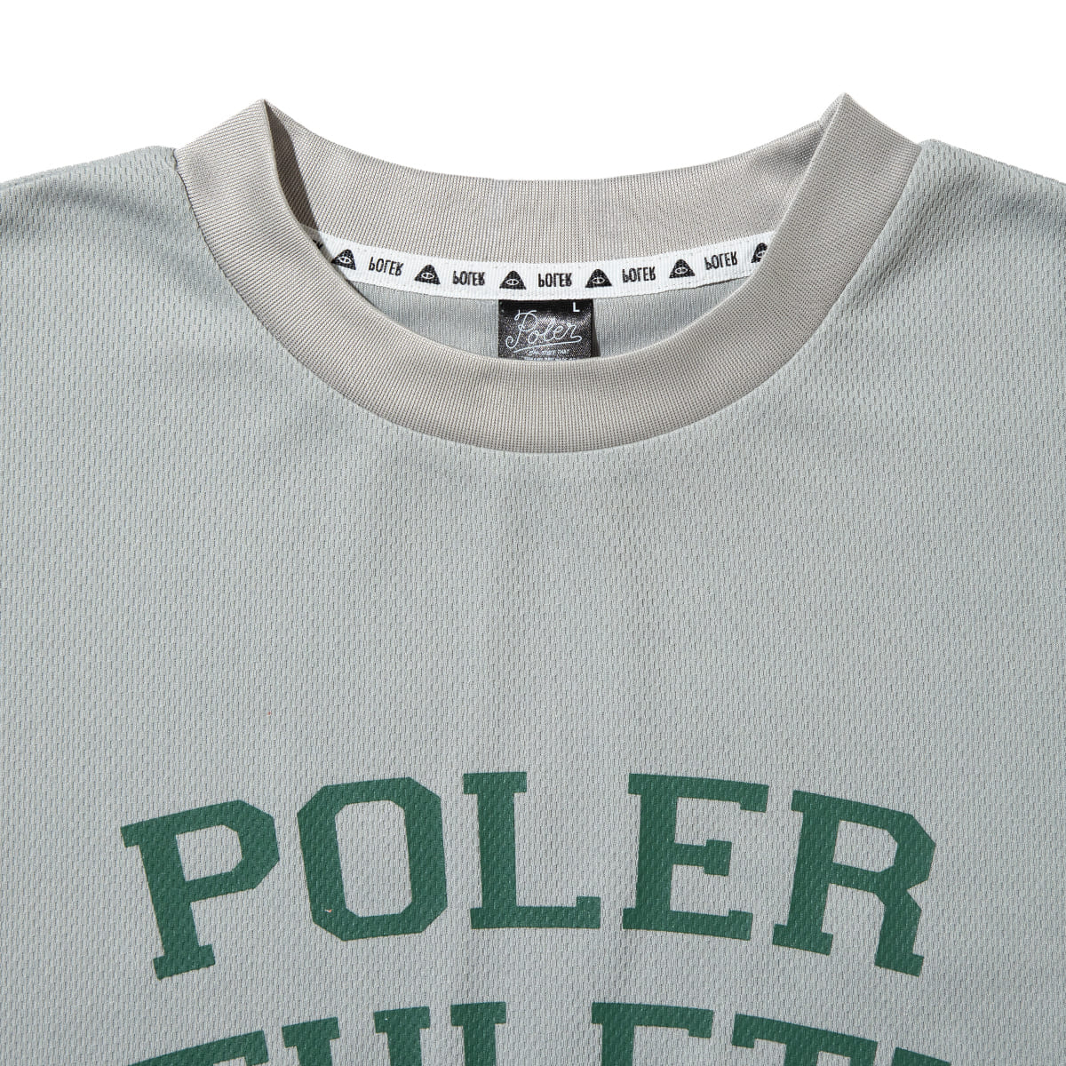 POLER QUICK DRY MESH TEE ポーラー クイックドライ メッシュ ティー 261MCV0036【メンズ スポーツ アウトドア アクティブ デイリーユース 半袖Tシャツ 26SS】