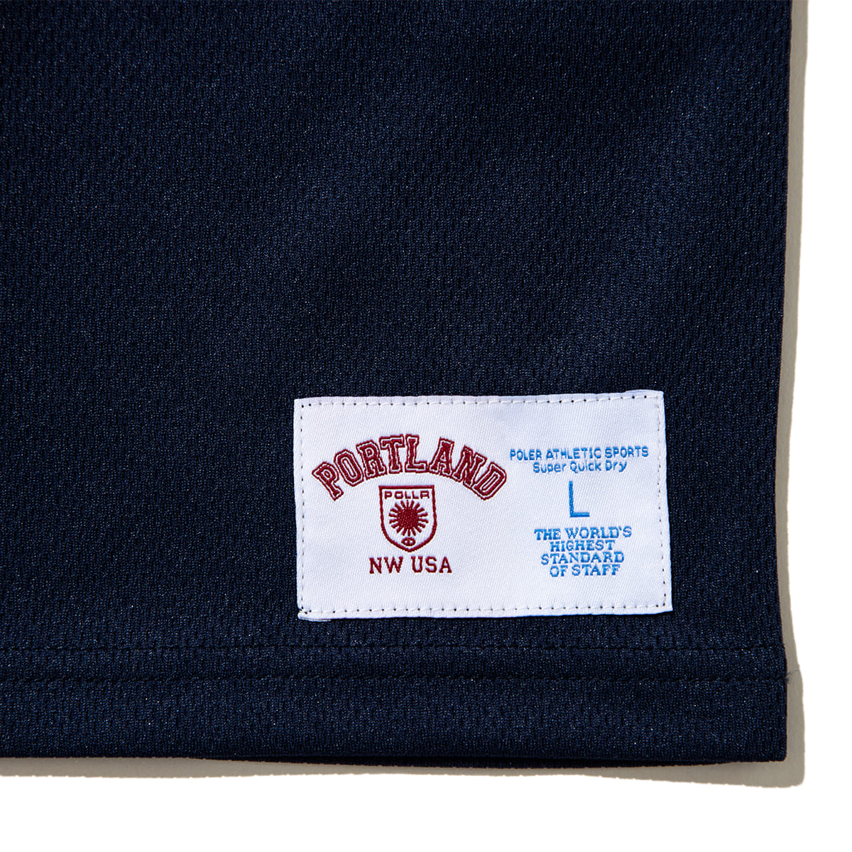 POLER QUICK DRY MESH TEE ポーラー クイックドライ メッシュ ティー 261MCV0036【メンズ スポーツ アウトドア アクティブ デイリーユース 半袖Tシャツ 26SS】