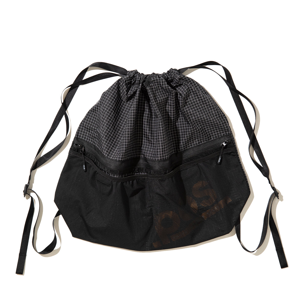 POLER KNAPSACK2.0 ポーラー ナップサック2.0 261MCV0093【メンズ ナイロン素材 耐久性 シースルーポケット 26SS】
