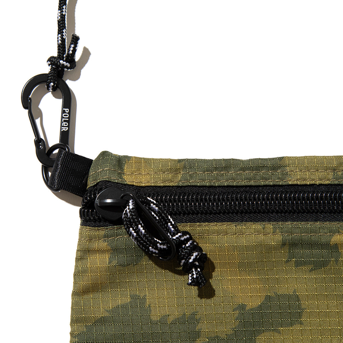 POLER STUFFABLE POUCH ポーラー スタッファブル ポーチ 261MCV0098【メンズ ナイロン素材 耐久性 サコッシュ アウトドア 26SS】