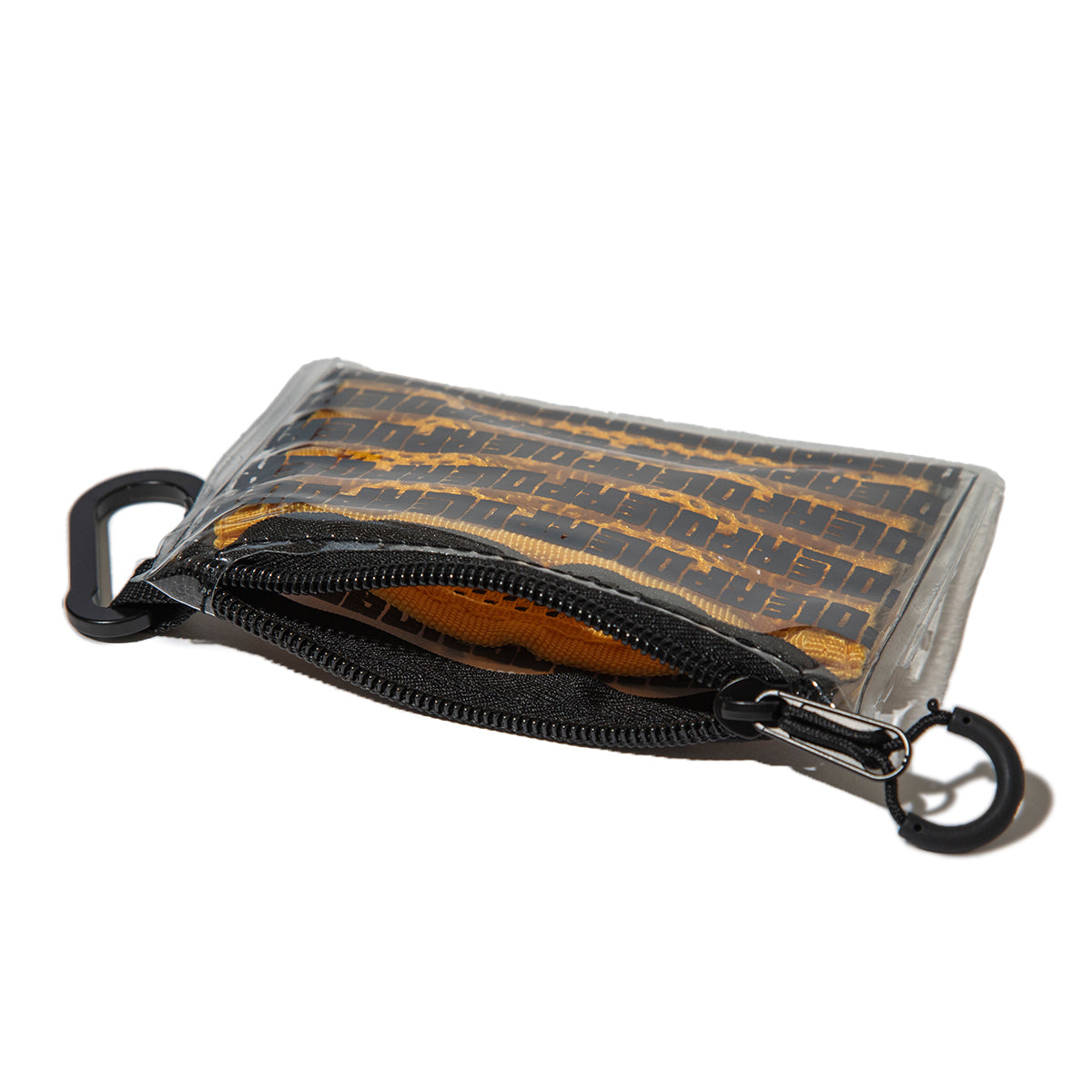 POLER HIGH&DRY PVC MESH POUCH ポーラー ハイ&ドライ PVC メッシュポーチ 261MCV0103【メンズ PVC素材 メッシュ素材 カラビナ付き 26SS】