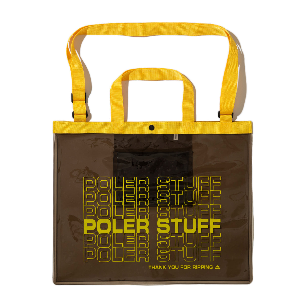 POLER PVC POOL BAG ポーラー PVC プールバッグ 261MCV0105【メンズ PVC素材 防水 アウトドア 26SS】