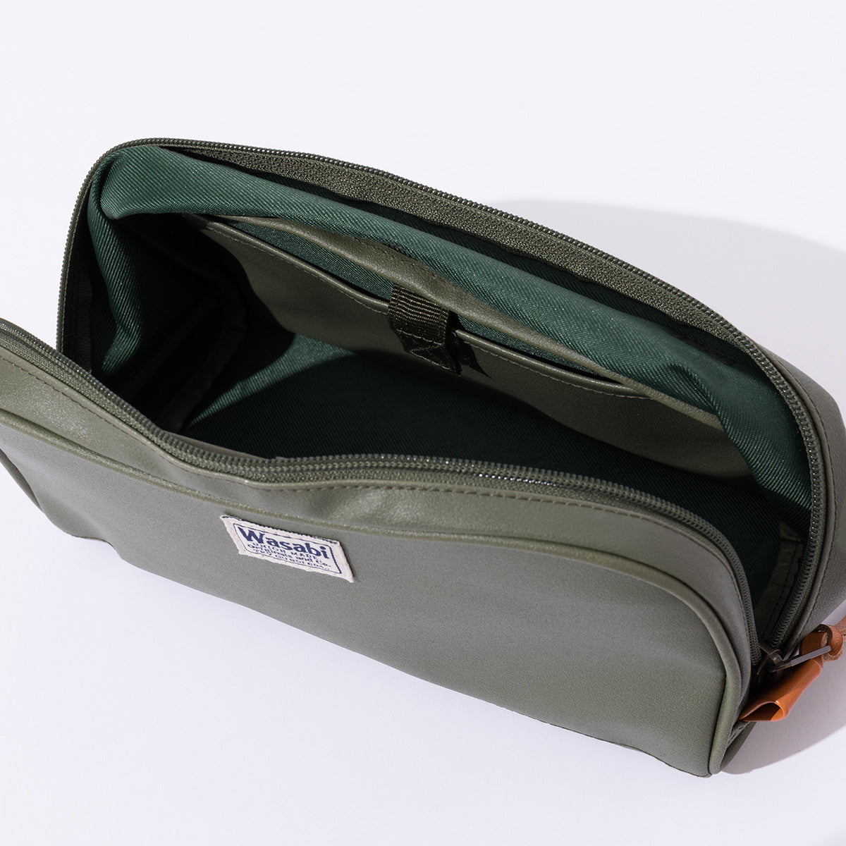POLER WASABI&POLER Durable tent pouch M ポーラー ワサビ&ポーラー デュラブル テントポーチ M 261MCV0149【メンズ ミニポーチ 耐久性 コラボ 26SS】