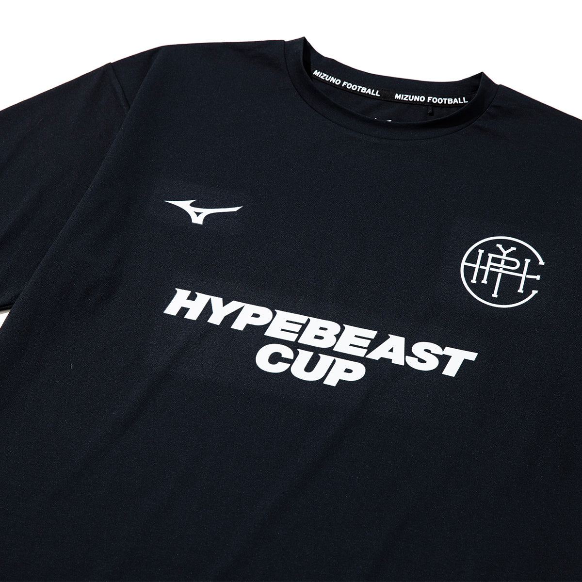 MIZUNO HYPEBEAST CUP T-SHIRT ミズノ ハイプビースト カップ Tシャツ P2JAZA9888BK【メンズ スポーツTシャツ 吸汗速乾 ストレッチ 機能性Tシャツ リラックスフィット 26SS】