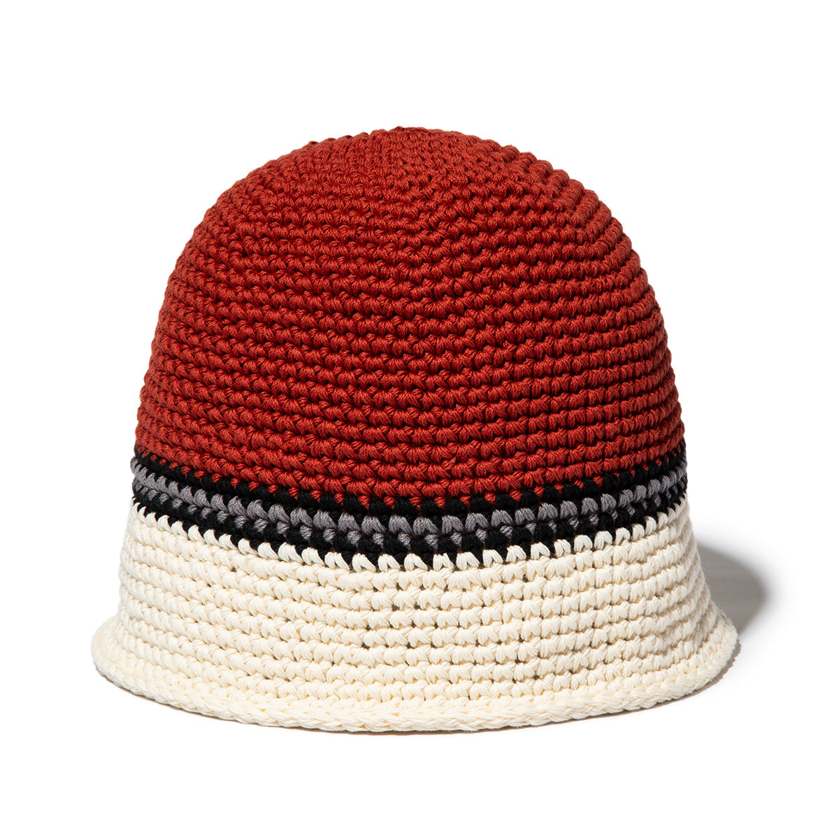 坩堝 CRUSHER HAT RUTSUBO クラッシャーハット R26SU-CS-HT【メンズ 手編みハット 帽子 ハンドニット コンパクト ユニセックス 26SS】