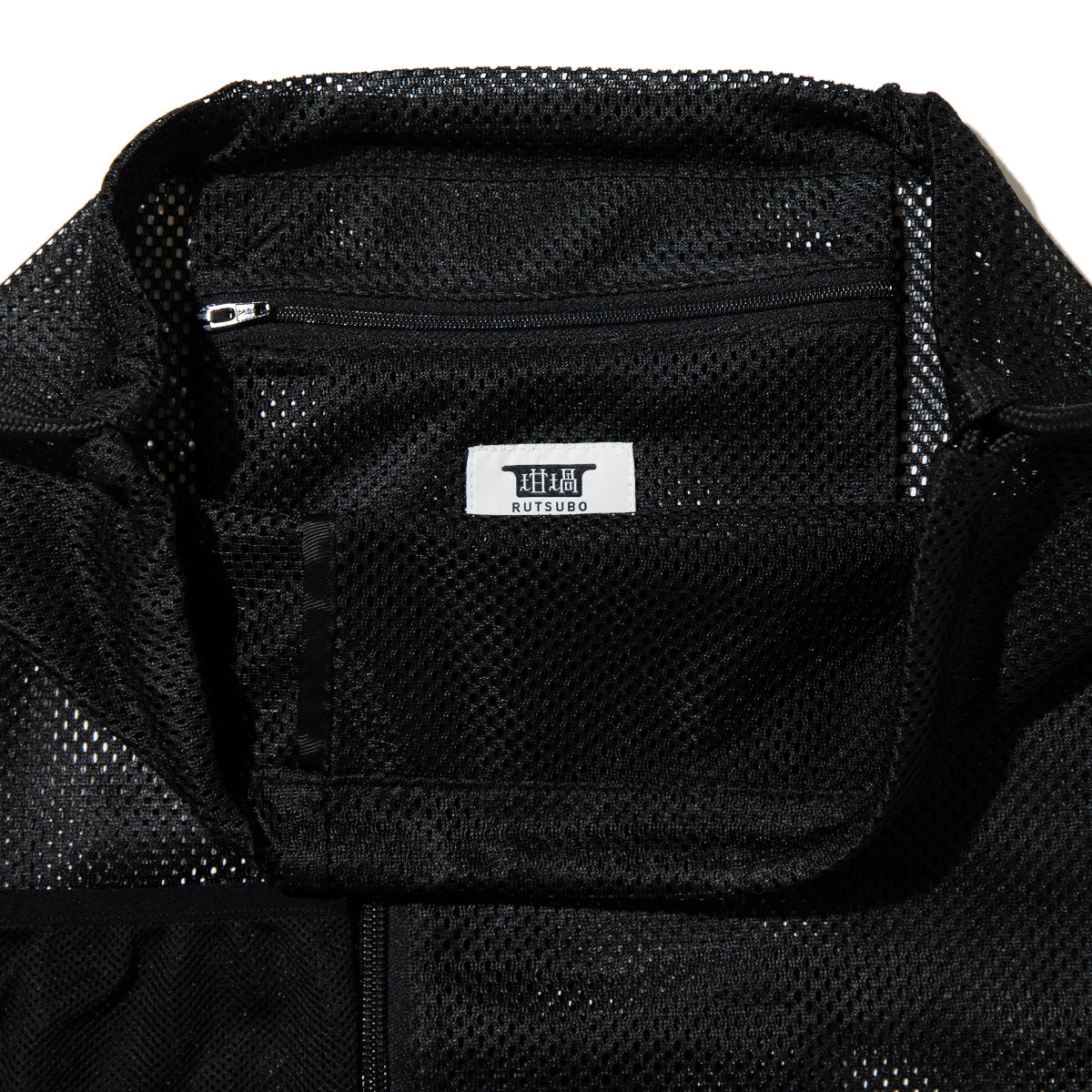 坩堝 MESH DRAWSTRING BAG RUTSUBO メッシュ ドローストリング バッグ R26SU-DB-AC【メンズ メッシュ ナップサック 26SS】