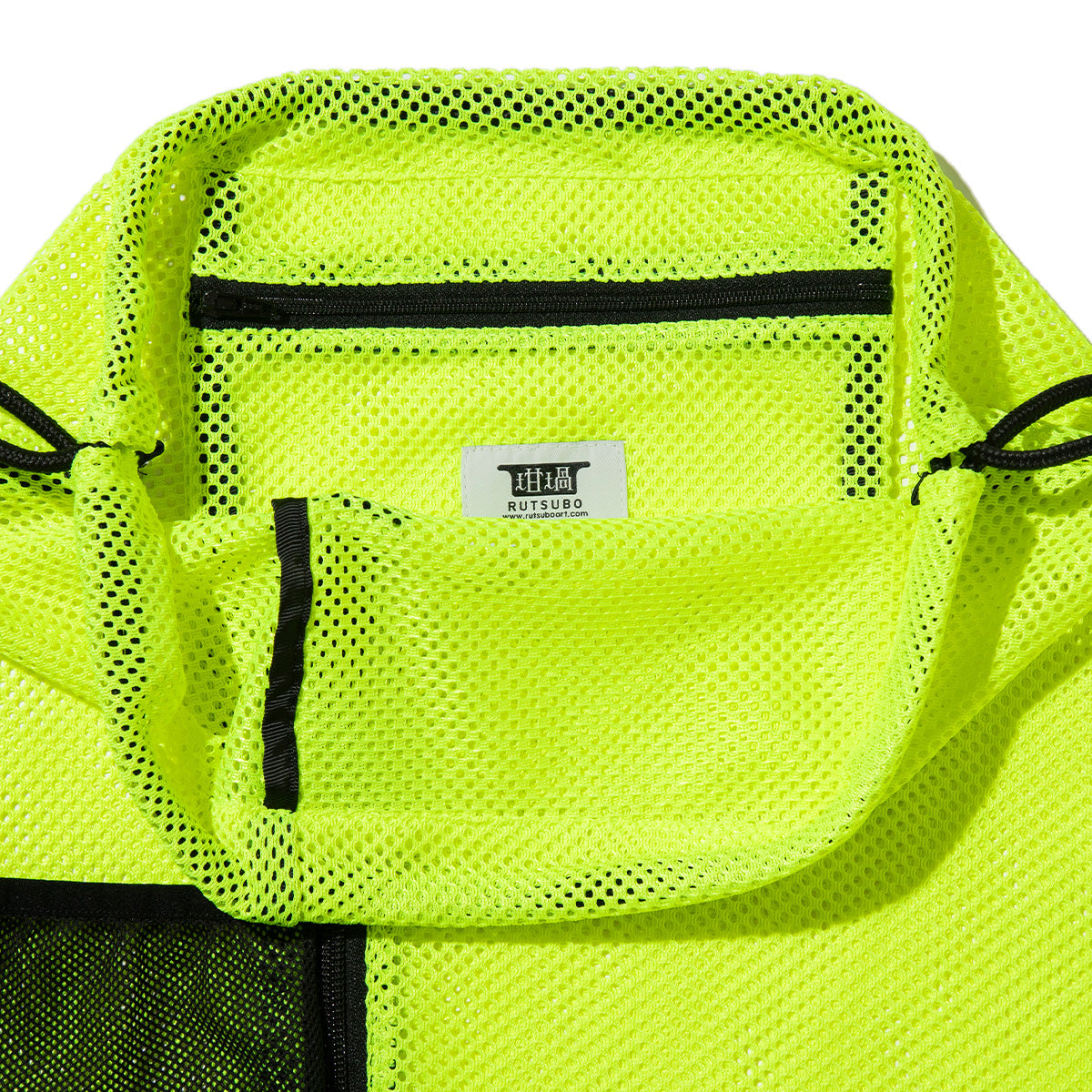 坩堝 MESH DRAWSTRING BAG RUTSUBO メッシュ ドローストリング バッグ R26SU-DB-AC【メンズ メッシュ ナップサック 26SS】