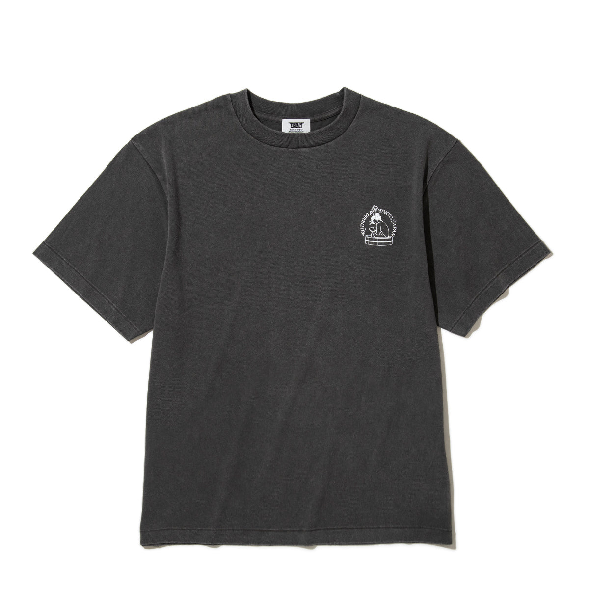 坩堝 NEWYORK LADY S/S T-SHIRTS (RUTSUBO×YU SUDA ) RUTSUBO ニューヨーク レディ ショートスリーブ Tシャツ R26SU-SUDA-TS2【メンズ グラフィックTシャツ バッグプリント 26SS】