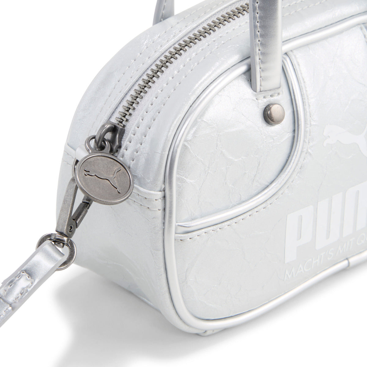 PUMA 1976 LUSTER MICRO GRIP BAG プーマ 1976 ラスター マイクログリップバッグ 92862【レディース ミニハンドバッグ ミニショルダーバッグ 取り外し可能ストラップ コンパクト 26FW】