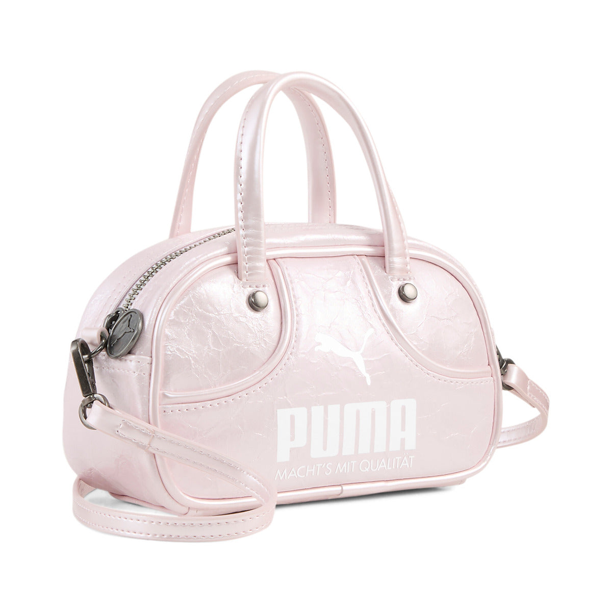 PUMA 1976 LUSTER MICRO GRIP BAG プーマ 1976 ラスター マイクログリップバッグ 92862【レディース ミニハンドバッグ ミニショルダーバッグ 取り外し可能ストラップ コンパクト 26FW】