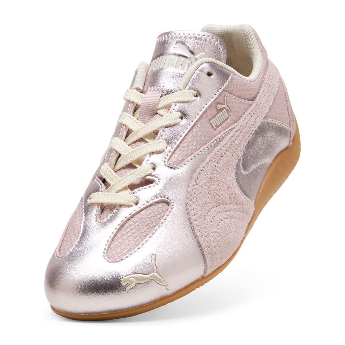 PUMA SPEEDCAT LOU METALLIC プーマ スピードキャット LOU メタリック 405501-02【レディース スニーカー クッション性 ストリートファッション スポーティー 26FW】