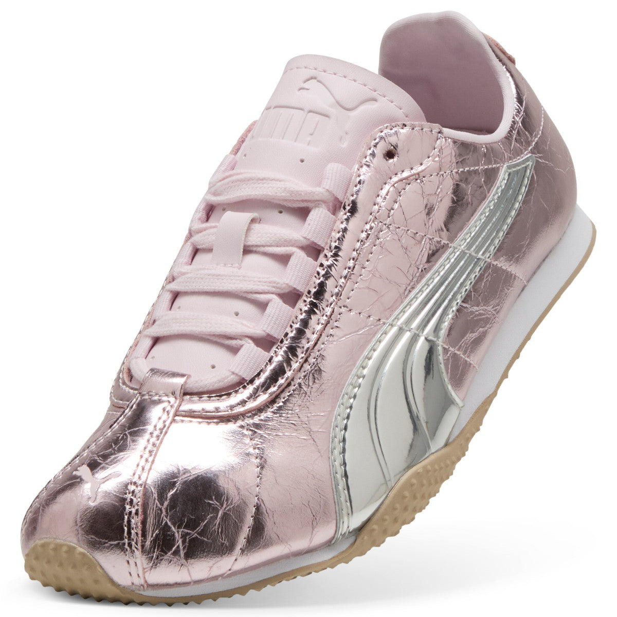 PUMA H-STREET LUSTRE プーマ Hストリート ラスター ウィメンズ 407043-02【レディース スニーカー ランニングシューズ メタリック 軽量 カジュアル 26FW】