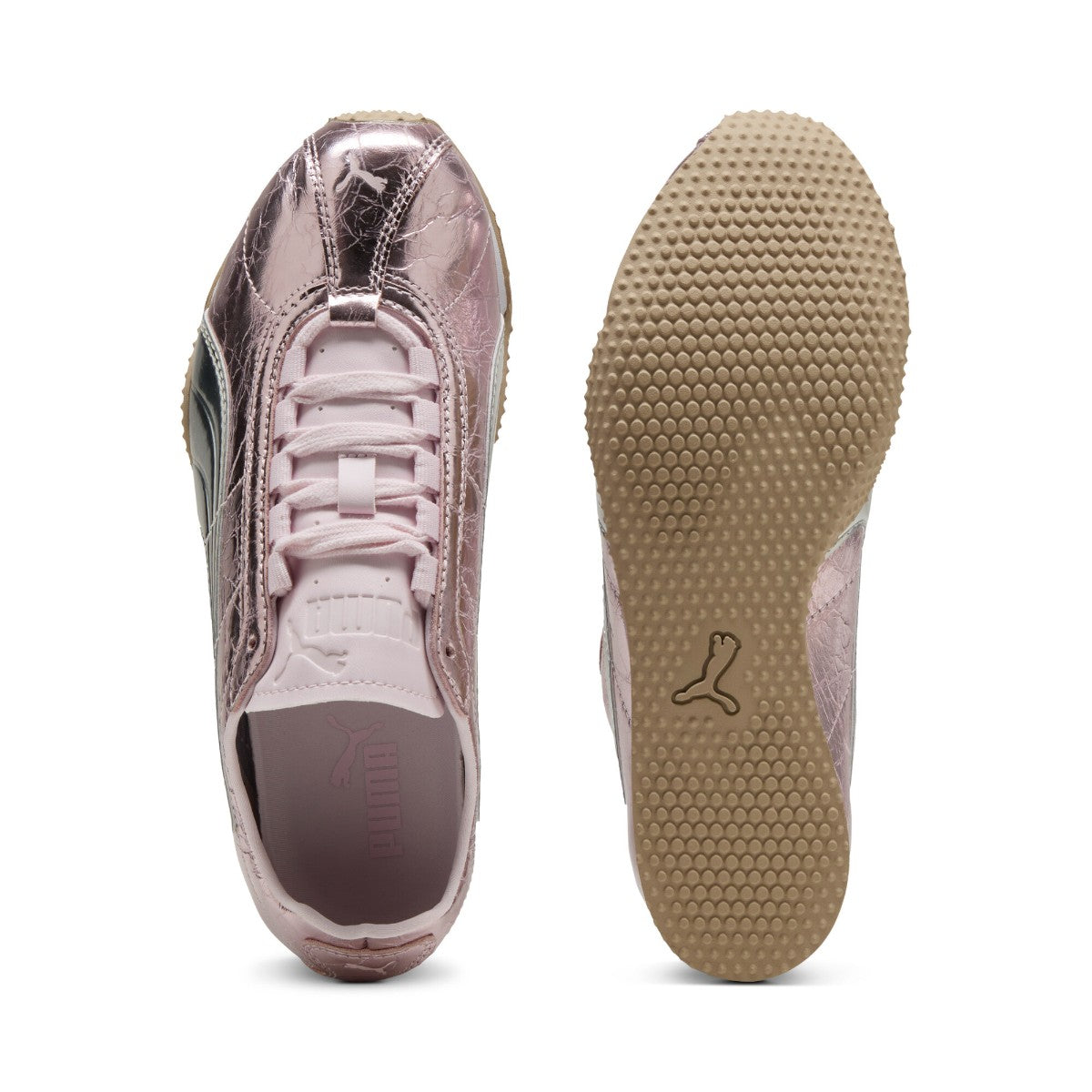 PUMA H-STREET LUSTRE プーマ Hストリート ラスター ウィメンズ 407043-02【レディース スニーカー ランニングシューズ メタリック 軽量 カジュアル 26FW】