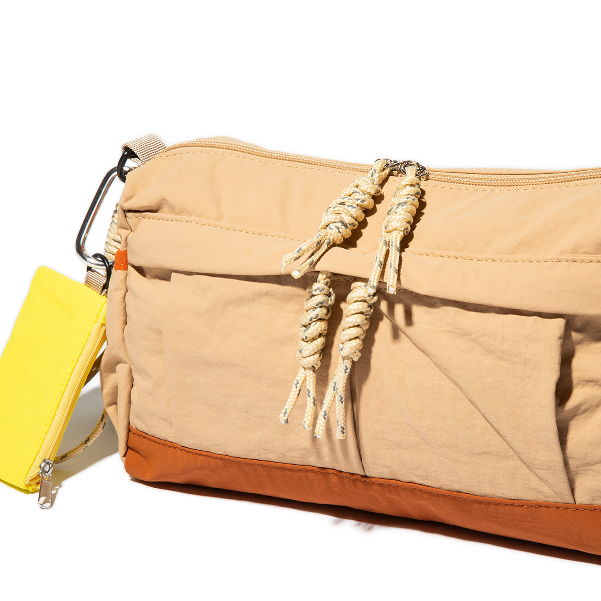 CONTROL FREAK Nylon Pocket Wide Shoulder コントロールフリーク ナイロンポケットワイドショルダー 255-120504【レディース 撥水 ナイロン素材 26FW】
