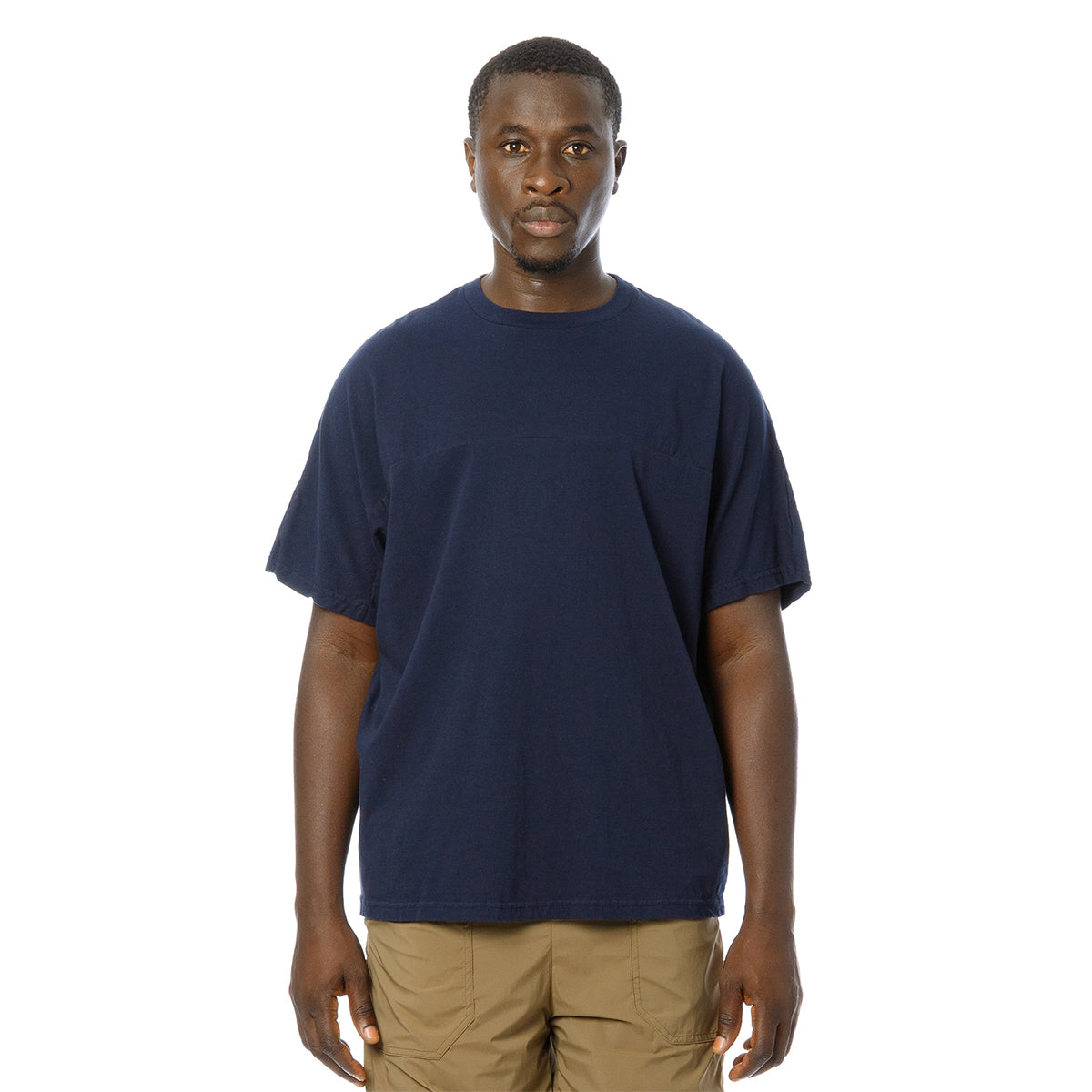 Sandinista Overdyed Football Tee サンディニスタ オーバーダイド フットボール Tシャツ 60426US06-TP【メンズ メンズTシャツ カットソー カジュアルウェア 半袖Tシャツ 後染め 26SS】