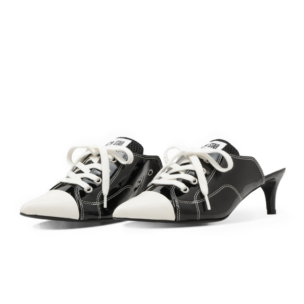 CONVERSE AS POLARIGE MULE BK コンバース エーエス ポラリージュ ミュール 31318431【レディース レディーススニーカー ヒールスニーカー ポインテッドトゥ シューズ 26FW】