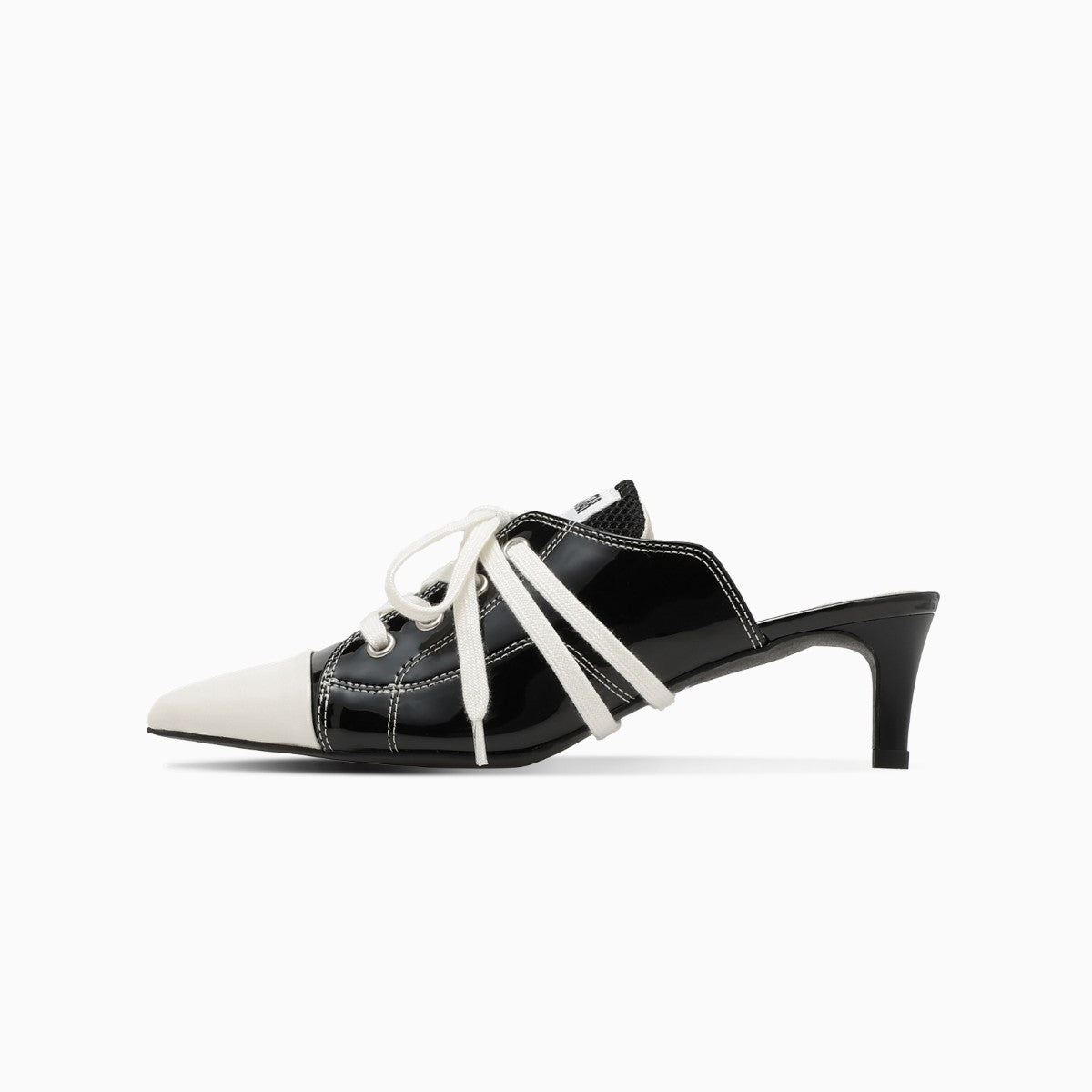 CONVERSE AS POLARIGE MULE BK コンバース エーエス ポラリージュ ミュール 31318431【レディース レディーススニーカー ヒールスニーカー ポインテッドトゥ シューズ 26FW】