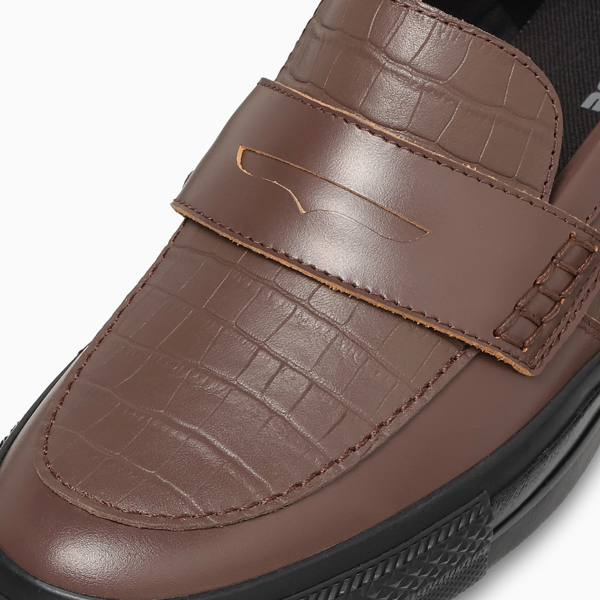 CONVERSE ALL STAR CE LOAFER コンバース オールスター CE ローファー 31318800【メンズ ローファー レザーアッパー クロコ調 エンボス加工 26FW】