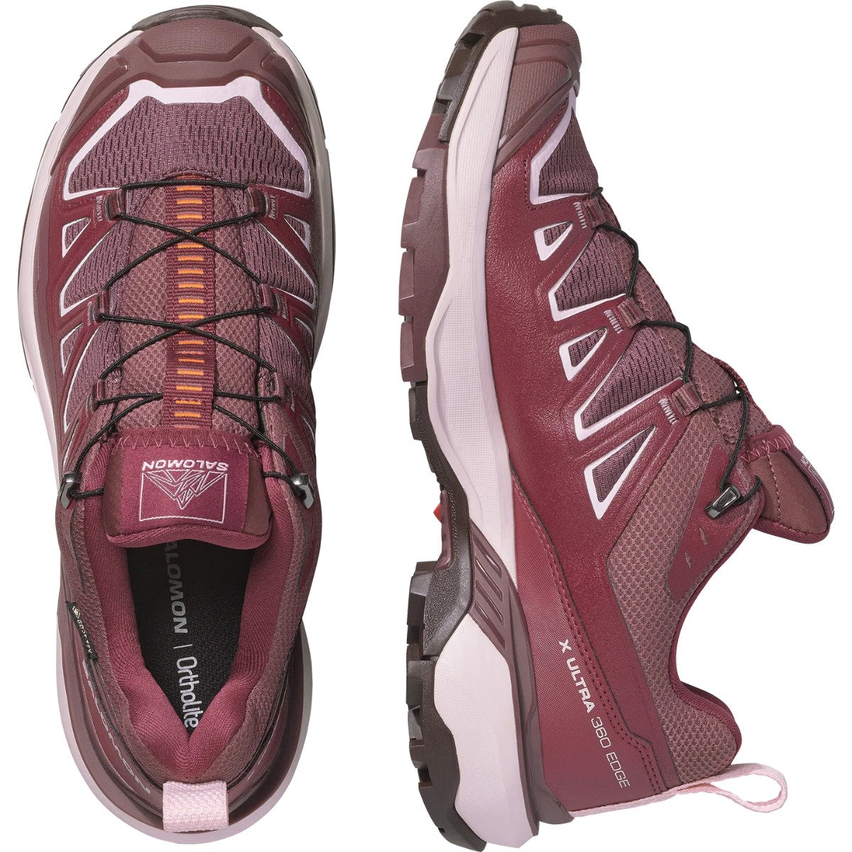 SALOMON X ULTRA 360 EDGE GORE-TEX サロモン W エックス ウルトラ 360 エッジ ゴアテックス L49223000【レディース スニーカー ハイキング 安定性 防水性 アウトドア 26FW】