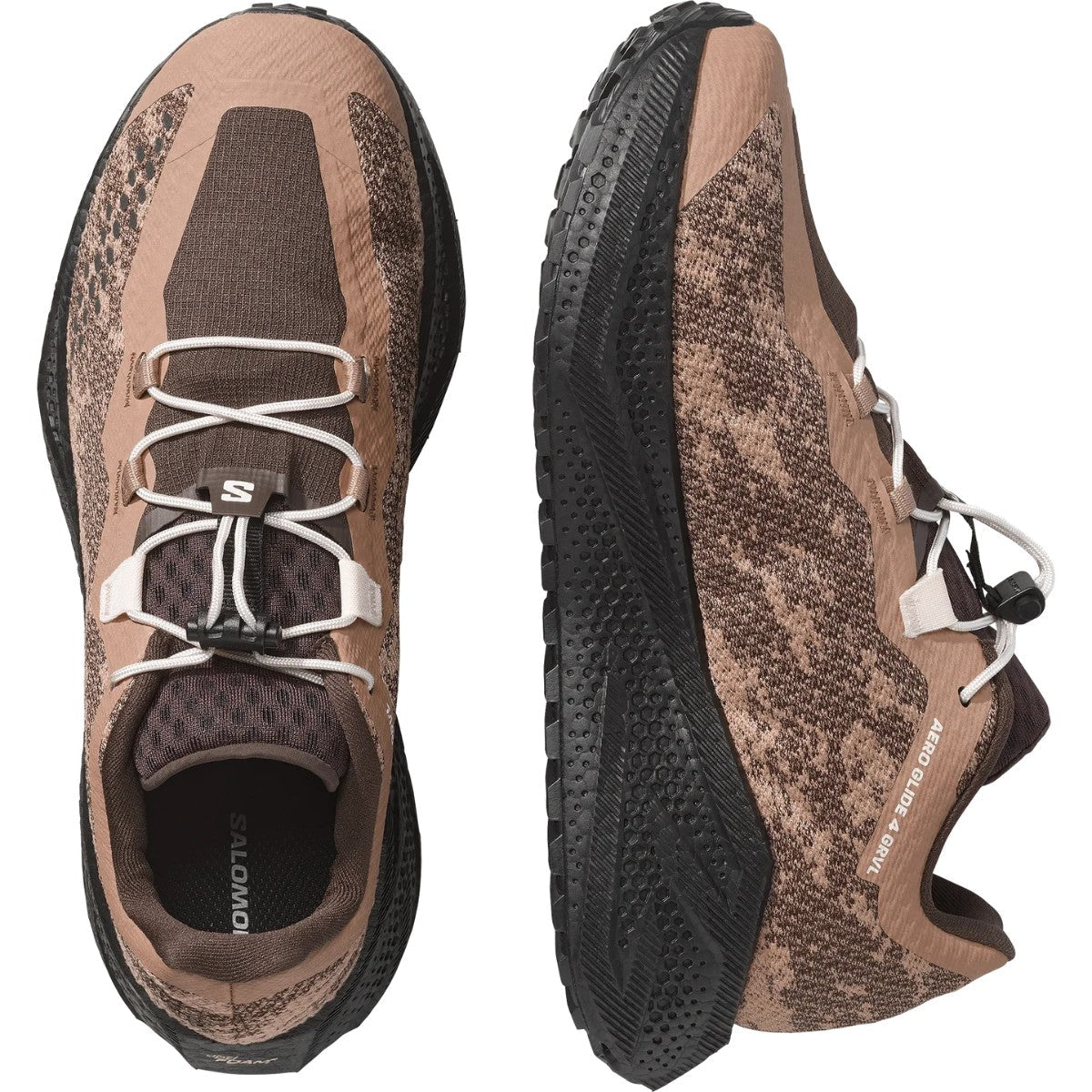 SALOMON AERO GLIDE 4 GRVL サロモン エアロ グライド 4 グラベル L49227500【メンズ スニーカー ランニングシューズ 軽量 クッション性 通気性 26FW】