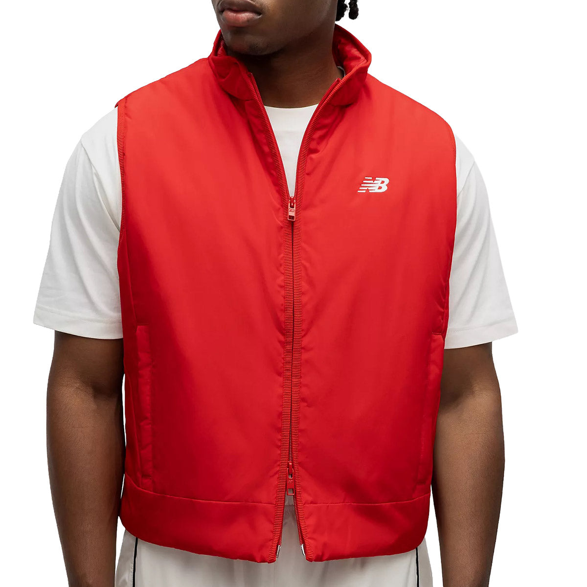 New Balance Basketball Padded Vest ニューバランス バスケットボール パデッド ベスト MT62H8T【メンズ パフォーマンスベスト バスケットボール 中綿 保温 防寒 26FW】