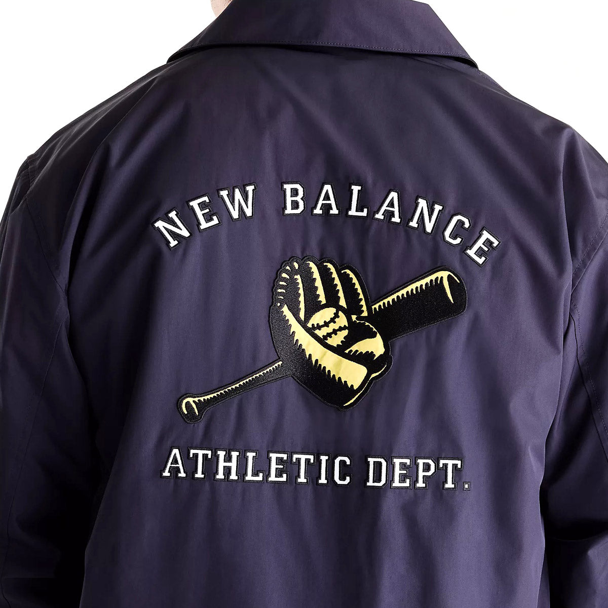 New Balance Shohei Ohtani Signature Coach Jacket ニューバランス 大谷翔平シグネチャーコーチジャケット MJ62W83【メンズ シグネチャー コーチジャケット ベースボールスタイル ロゴ刺繍 グラフィック刺繍 26FW】