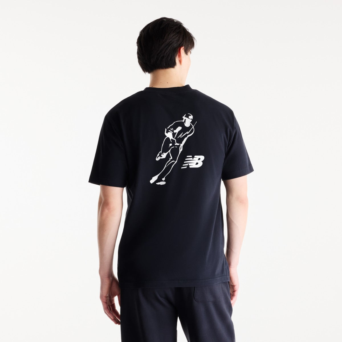 New Balance Shohei Ohtani Always On Logo Short Sleeve T-Shirt ニューバランス 大谷翔平 オールウェイズオンロゴ Tシャツ MT6224F【メンズ ロゴTシャツ Tシャツ カットソー スポーツウェア 快適 26FW】