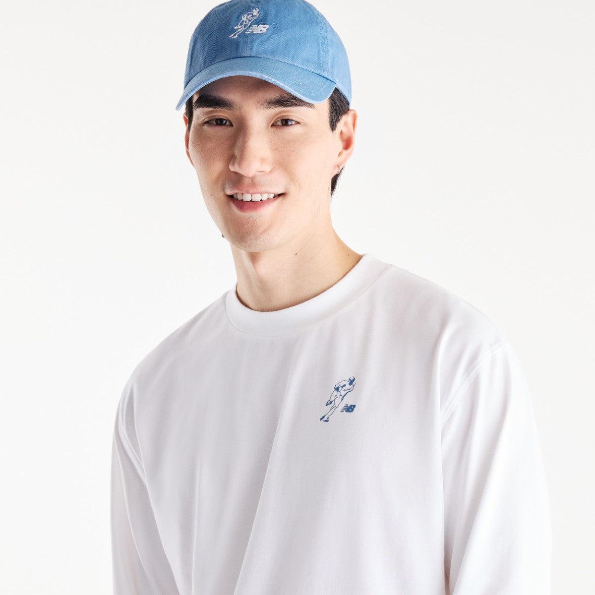 New Balance Shohei Ohtani Always On Logo Long Sleeve T-Shirt ニューバランス 大谷翔平 オールウェイズオンロゴ 長袖Tシャツ MT62G76【メンズ ロングスリーブTシャツ ロンT グラフィックTシャツ ロゴTシャツ 26FW】