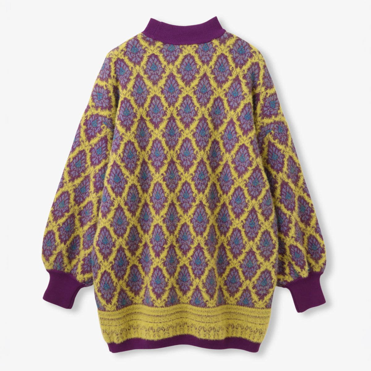 anna sui nyc Damask Knit One-piece アナスイ エヌワイシー ダマスクニットワンピース 16240473【レディース ミニワンピース チュニック カジュアル フェミニン 26FW】