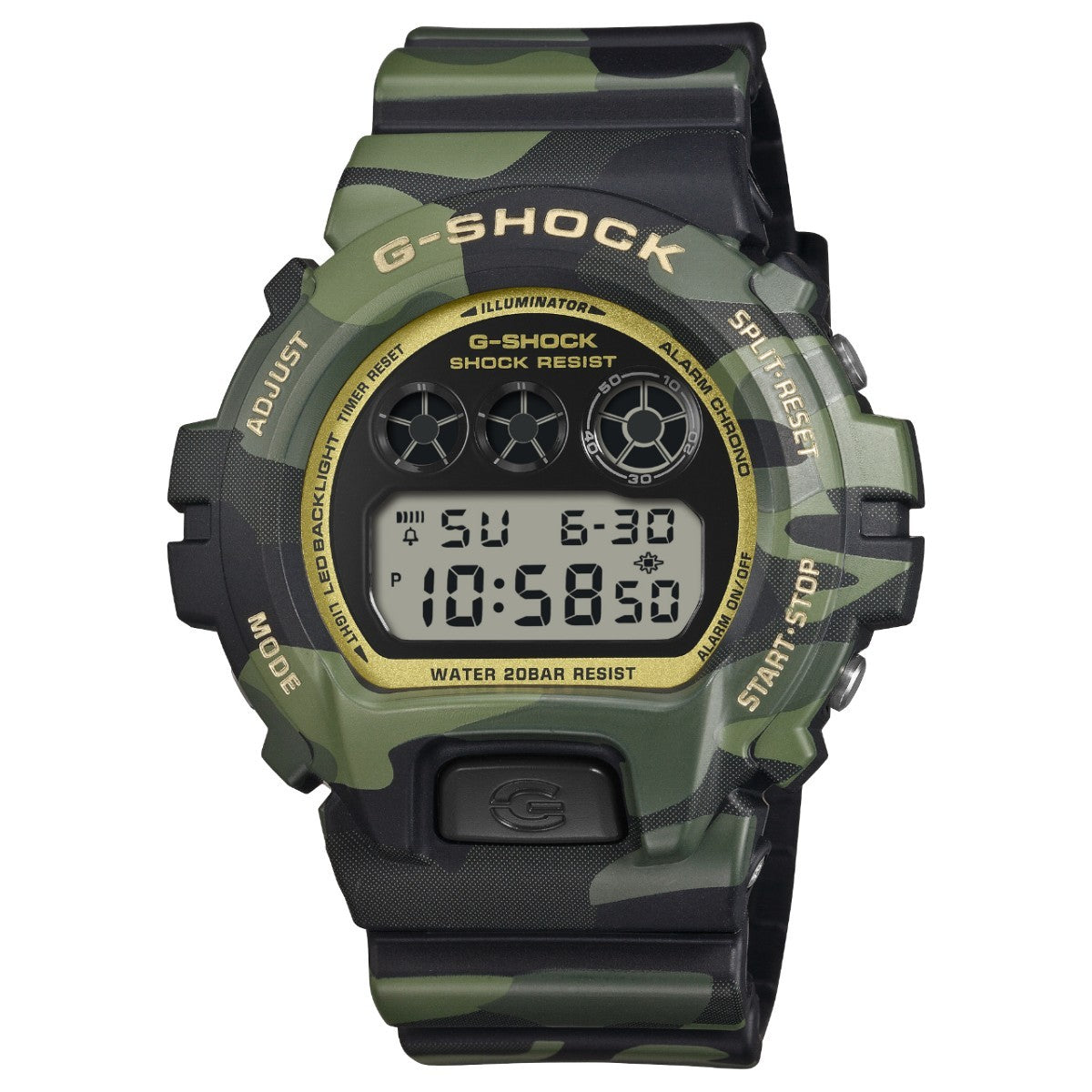 G-SHOCK DW-6900CMG-3JF ジーショック DW-6900CMG-3JF DW-6900CMG-3JF【メンズ カモフラージュ ファッション ストリートスタイル メンズ腕時計 26SS】