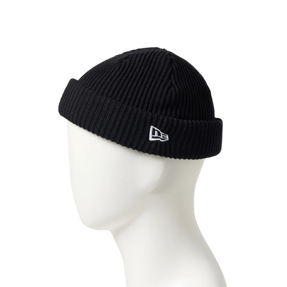 NEW ERA SHORT RIB CUFF KNIT ニューエラ ショート リブカフ ニット 15119600-108【メンズ ニット帽 ロールカフ カフニット 浅め 26FW】