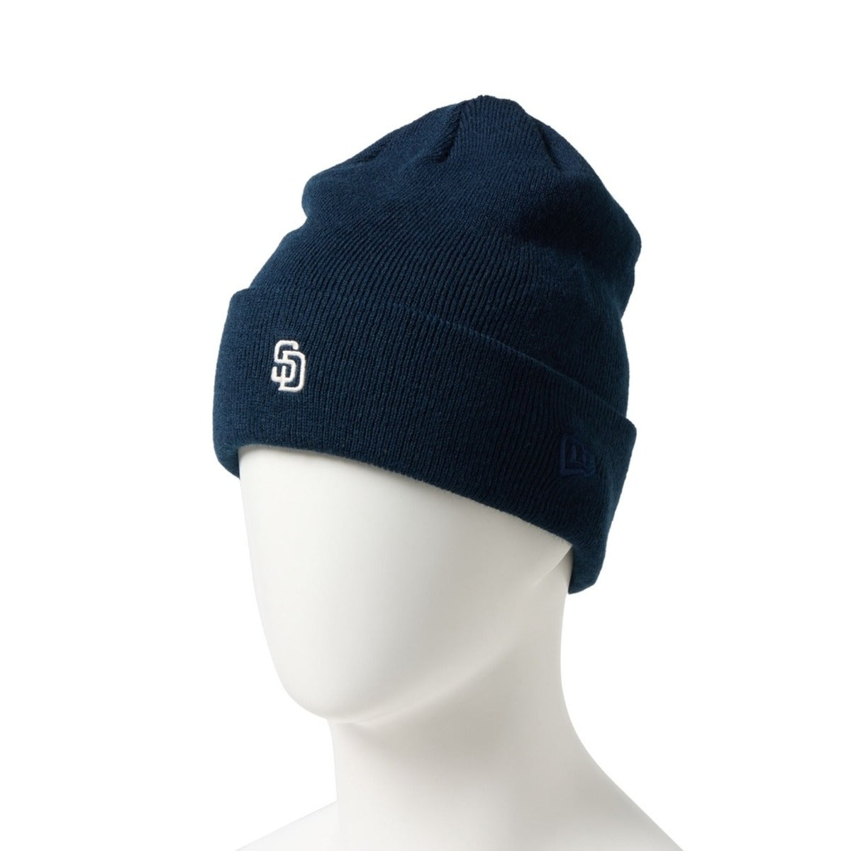 NEW ERA SAN DIEGO PADRES MINI LOGO BASIC CUFF KNIT ニューエラ サンディエゴ・パドレス ミニロゴ ベーシック カフニット 15119670【メンズ MLB 球団ロゴ ミニロゴ コンパクトロゴ ワンポイントデザイン ベースボール キャップ 26FW】
