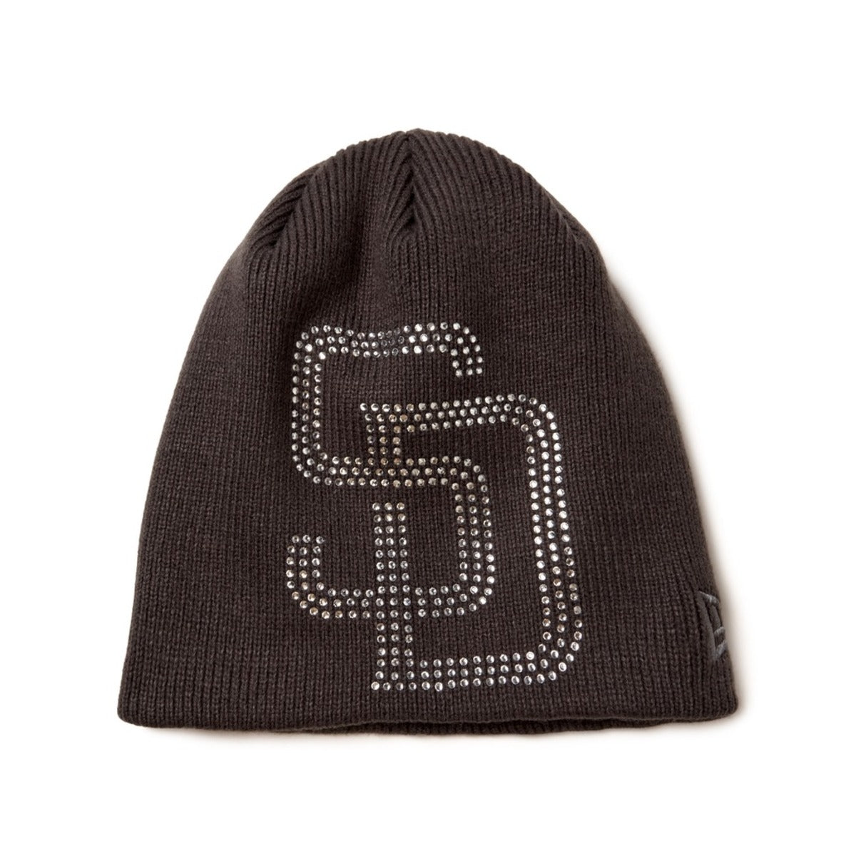 NEW ERA SAN DIEGO PADRES RHINESTONE BASIC BEANIE ニューエラ サンディエゴ・パドレス ラインストーン ベーシック ビーニー 15119753【メンズ ラインストーン 球団ロゴ ビッグロゴ ャップ ヘッドウェア ベースボール 26FW】