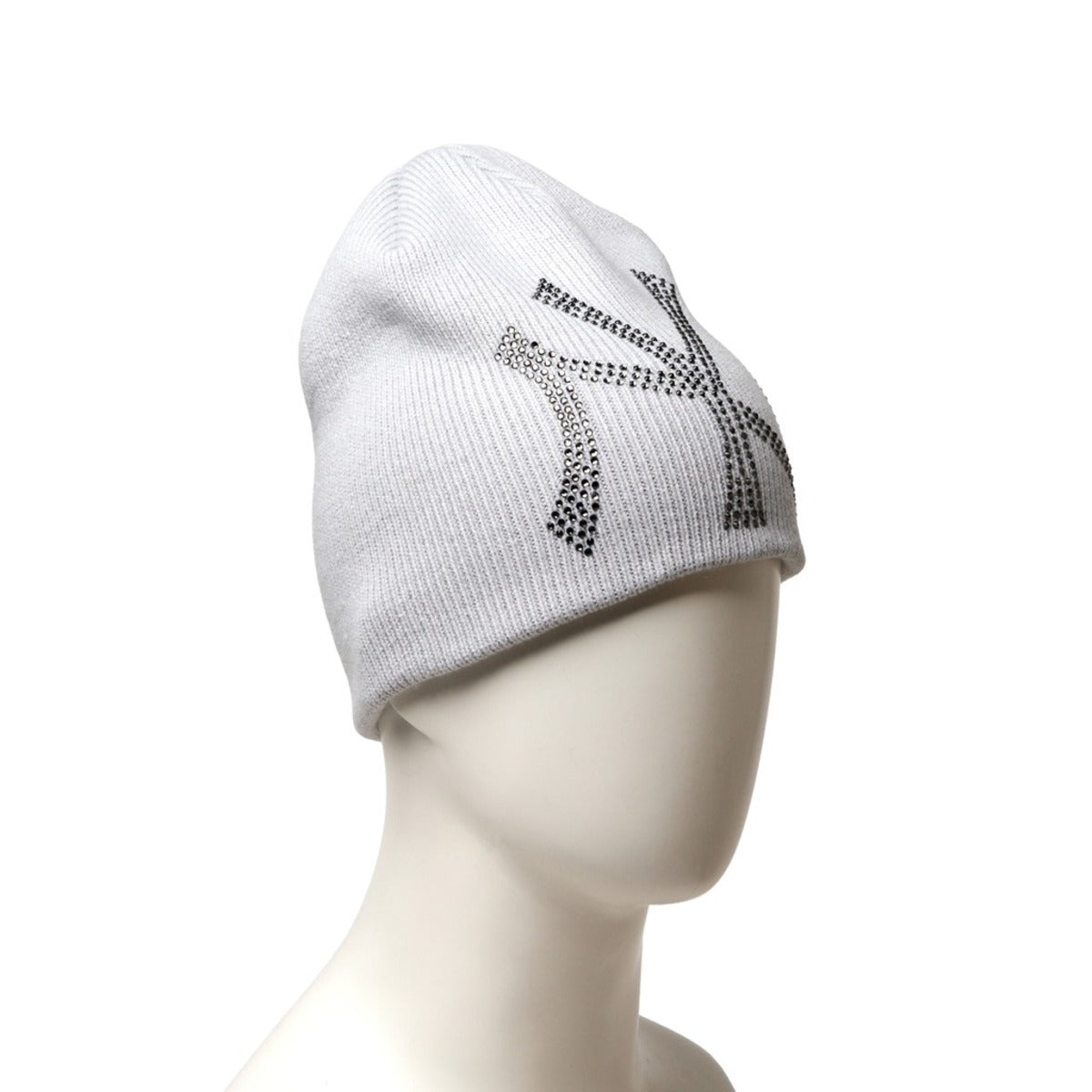 NEW ERA NEW YORK YANKEES RHINESTONE BASIC BEANIE ニューエラ ニューヨーク・ヤンキース ラインストーン ベーシック ビーニー 15119758【メンズ ラインストーン 球団ロゴ ビッグロゴ ャップ ヘッドウェア ベースボール 26FW】