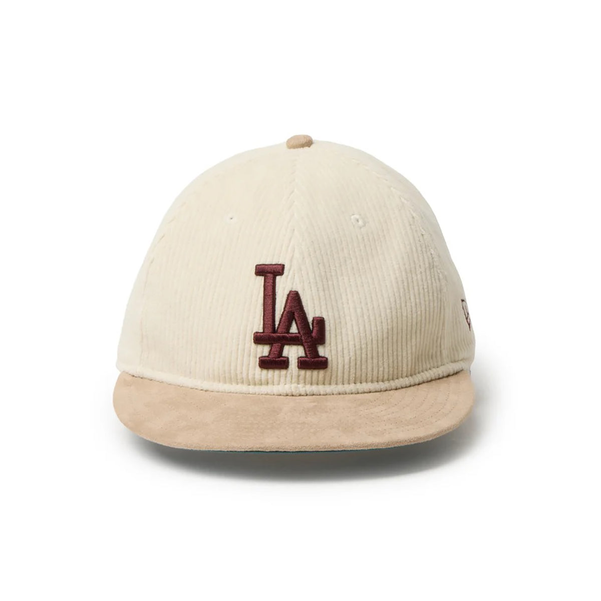 NEW ERA LOS ANGELES DODGERS 8W CORDUROY RETRO CROWN 9FIFTY ニューエラ ロサンゼルス ドジャース 8W コーデュロイ レトロ クラウン 9FIFTY 15136889-108【メンズ キャップ 帽子 コーデュロイ フラットバイザー 26FW】