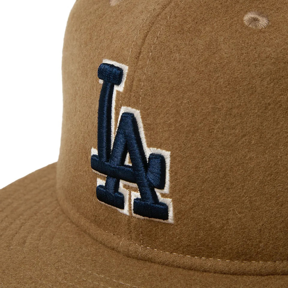 NEW ERA LOS ANGELES DODGERS MELTON SOFT BUCKRAM 9FIFTY ニューエラ ロサンゼルス ドジャース メルトン ソフト バックラム 9FIFTY 15136999-108【メンズ キャップ 帽子 フェルト 保温性 フラットバイザー 26FW】