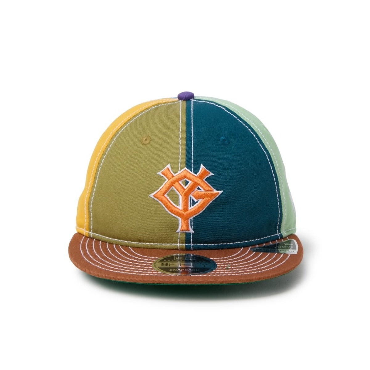 NEW ERA YOMIURI GIANTS RETRO CROWN 9FIFTY Sean Wotherspoon ニューエラ 読売ジャイアンツ レトロクラウン 9FIFTY 15156290【メンズ コラボ ヴィンテージウォッシュ コットン キャップ クロシェニット 26FW】