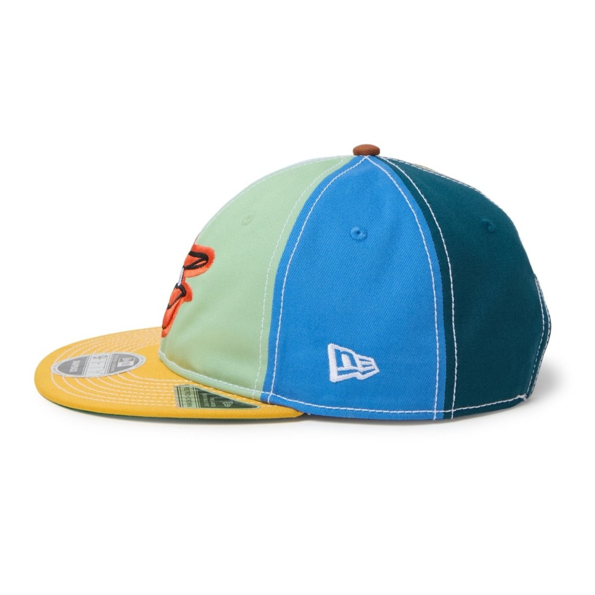 NEW ERA BALTIMORE ORIOLES RETRO CROWN 9FIFTY Sean Wotherspoon ニューエラ ボルチモア・オリオールズ レトロクラウン 9FIFTY 15156293【メンズ コラボ ヴィンテージウォッシュ コットン キャップ クロシェニット 26FW】