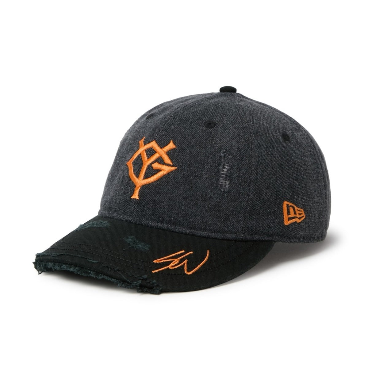 NEW ERA YOMIURI GIANTS 9THIRTY Sean Wotherspoon ニューエラ 読売ジャイアンツ 9THIRTY 15156445【メンズ コラボ ヴィンテージウォッシュ コットン キャップ クロシェニット 26FW】