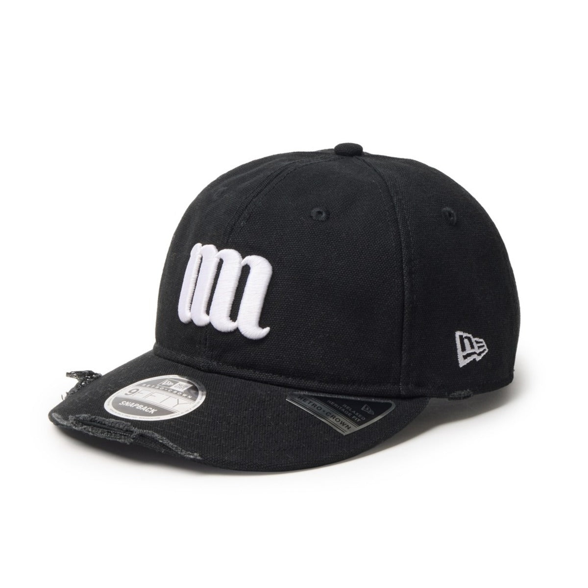 NEW ERA MINNANO DAMAGE RETRO CROWN 9FIFTY Powered by Goro (MIN-NANO) ニューエラ ミンナノ ダメージ レトロクラウン 9FIFTY 15175389【メンズ アウトドア スポーツ カジュアル キャップ 26FW】