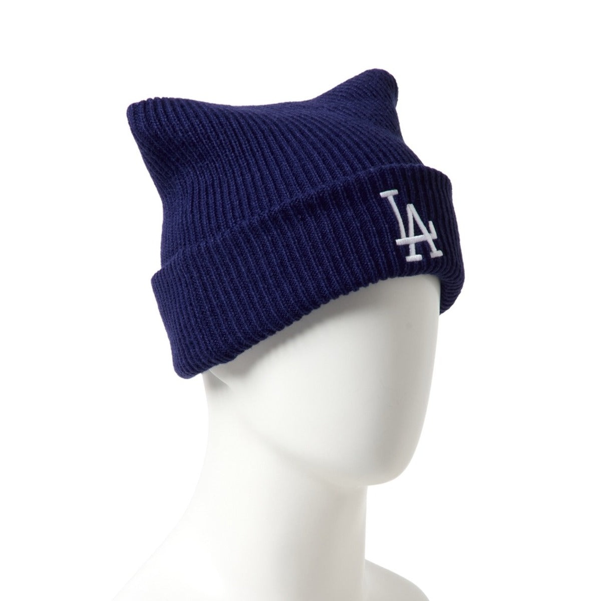 NEW ERA LOS ANGELES DODGERS SQUARE KNIT Powered by Goro (MIN-NANO) ニューエラ ロサンゼルス・ドジャース スクエア ニット パワード バイ ゴロー(ミンナノ) 15176537【メンズ ニットキャップ ストリート カジュアル ライフスタイル 26FW】