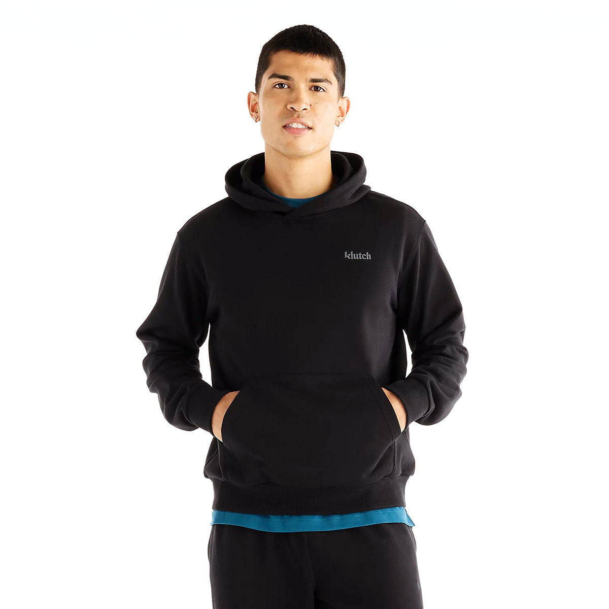 New Balance Klutch X NB Cotton Sweat Hoodie ニューバランス Klutch X NB コットンスウェットフーディ MT62H57I【メンズ スウェットフーディ プルオーバー フード付き 裏起毛 刺繍 26FW】