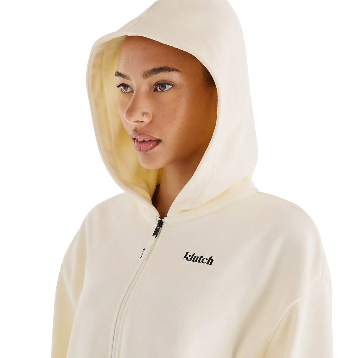 New Balance Klutch X NB Cotton Sweat Full Zip Hoodie ニューバランス Klutch X NB コットンスウェットフルジップフーディ WT6287XE【レディース フルジップフーディ ウェットフーディ フード付き 裏起毛 26FW】