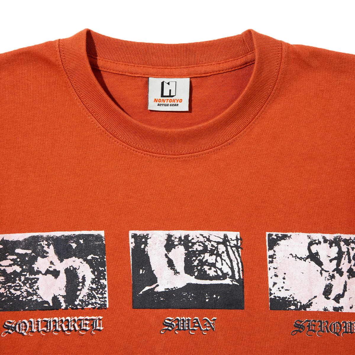 NON TOKYO Print H/S T-Shirt Animal ノントーキョー プリント ハーフスリーブ Tシャツ アニマル NON-26A-0931【レディース 半袖Tシャツ プリント グラフィック 動物 26FW】