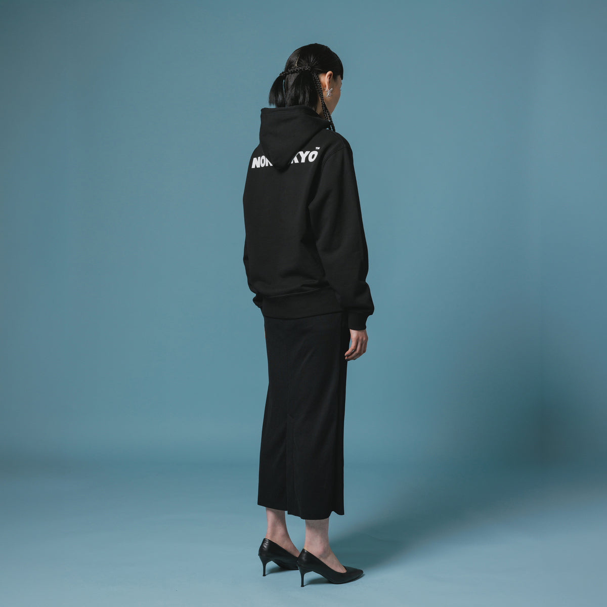 NON TOKYO Print Pullover Parka ノントーキョー プリントプルオーバーパーカー NON-26A-SW9-010【レディース プルオーバーフーディー フーディー パーカー スウェットパーカー 26FW】