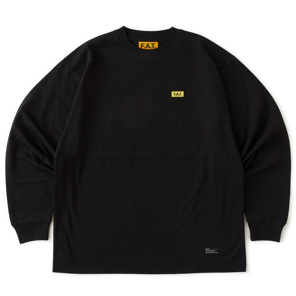 FAT SIGNATee L エフエイティー シグナティー L F32620-CT19【メンズ ロングスリーブカットソー 胸ロゴ刺繍 バックプリント 7oz 天竺 26FW】