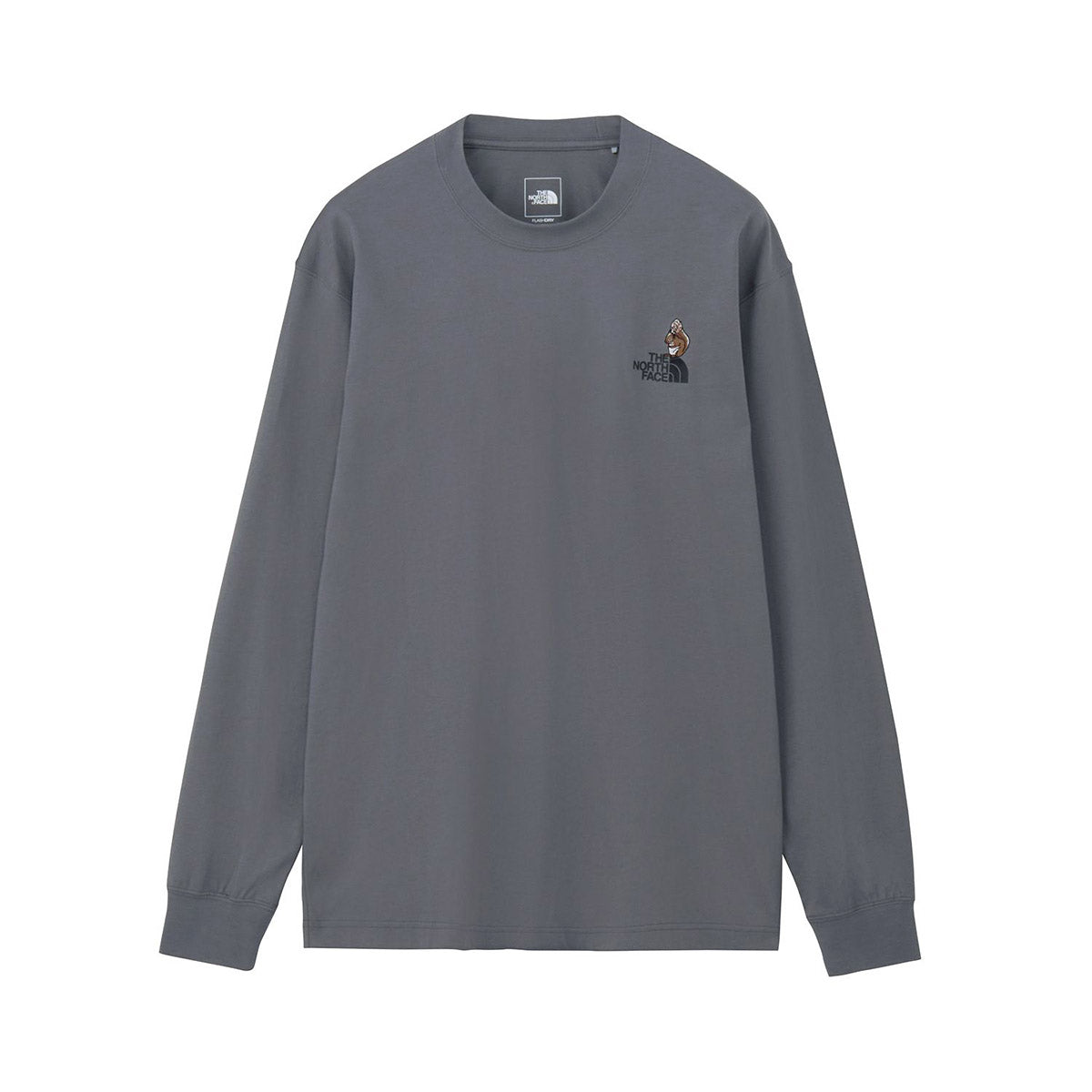 THE NORTH FACE Long Sleeve Flash Dry Zoo Picker T-Shirt ザ・ノース・フェイス ロングスリーブフラッシュドライズーピッカーティー NT82645【メンズ クルーネック 長袖Tシャツ カジュアル ライフスタイル アウトドア 26FW】