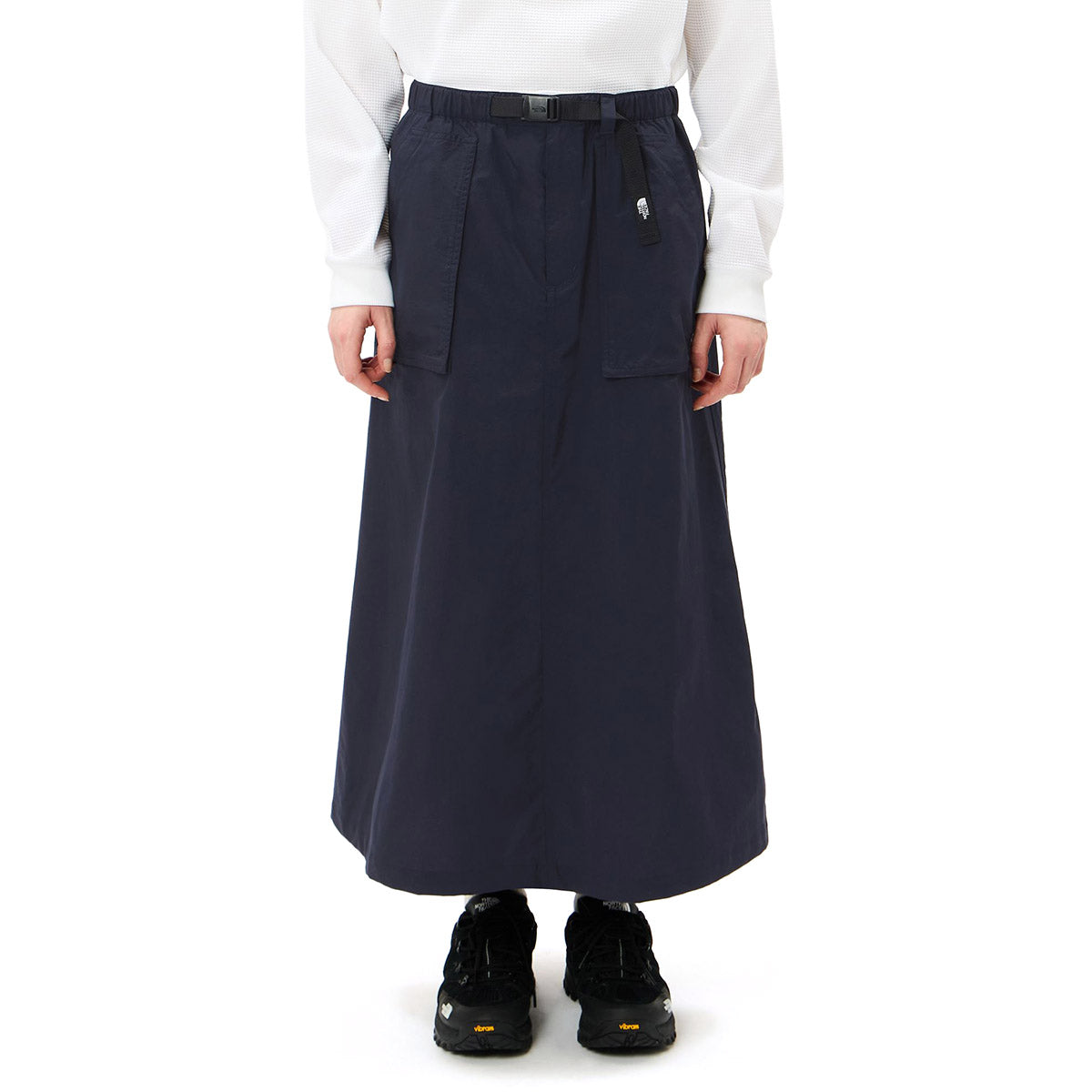 THE NORTH FACE Compact Skirt ザ・ノース・フェイス コンパクトスカート NBW22631【レディース ロングスカート ナイロンスカート 軽量 撥水 マルチユース 26FW】