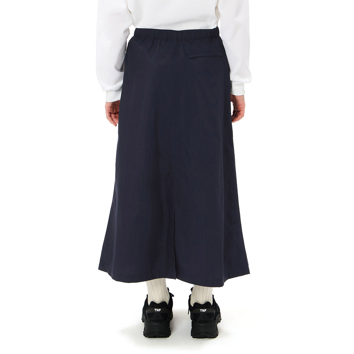 THE NORTH FACE Compact Skirt ザ・ノース・フェイス コンパクトスカート NBW22631【レディース ロングスカート ナイロンスカート 軽量 撥水 マルチユース 26FW】