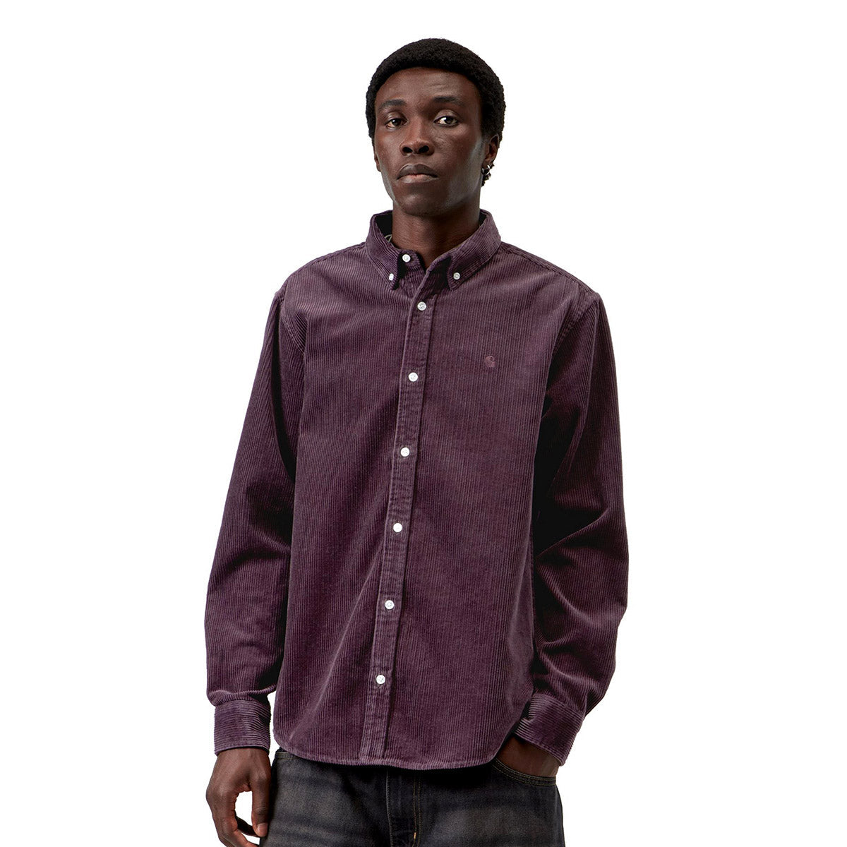 Carhartt WIP L/S Madison Cord Shirt カーハートワークインプログレス L/S マディソン コード シャツ I029958【メンズ 長袖シャツ コーデュロイシャツ コットンコーデュロイ 26FW】